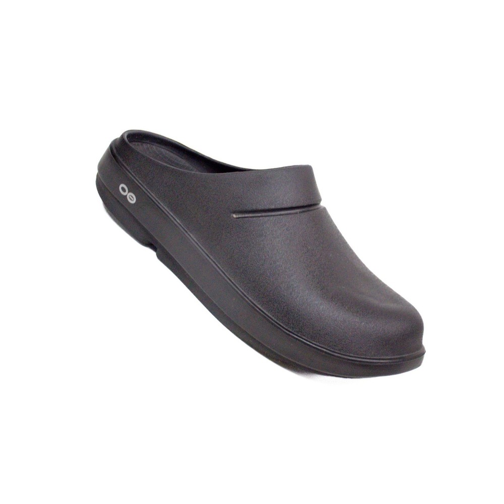 OOFOS OOCloog Black Casual Slip On Recovery Clogs Unisex Women's 10/Mens 8 EU 41